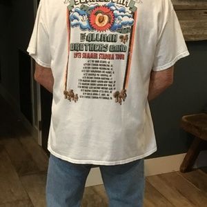 The Allman Brothers Band T 1973 tour dates Gildan xxl fits like xl